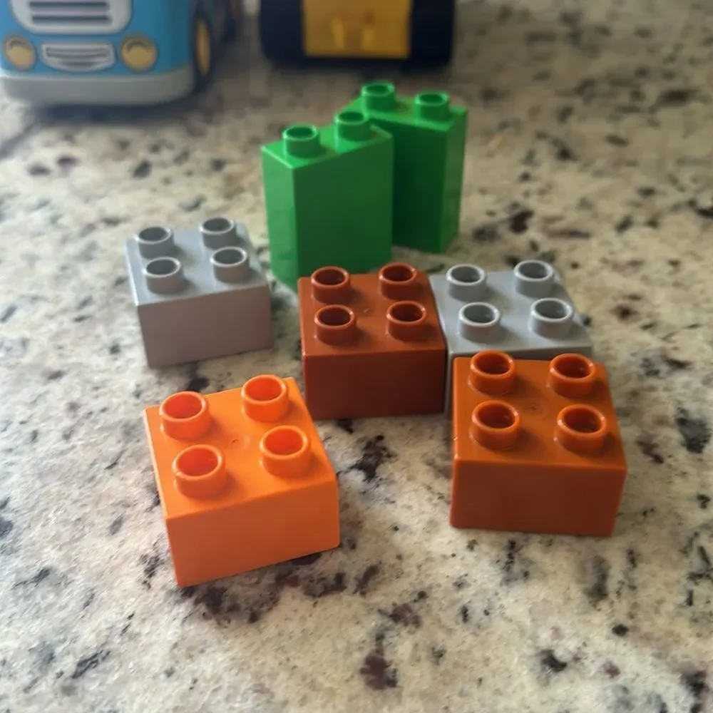 Lego Duplo Truck & Tracked Excavator